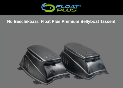 Float Plus Premium Bellyboat Tassen beschikbaar!