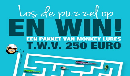 Win een kunstaaspakket van Monkey Lures t.w.v. 250 euro